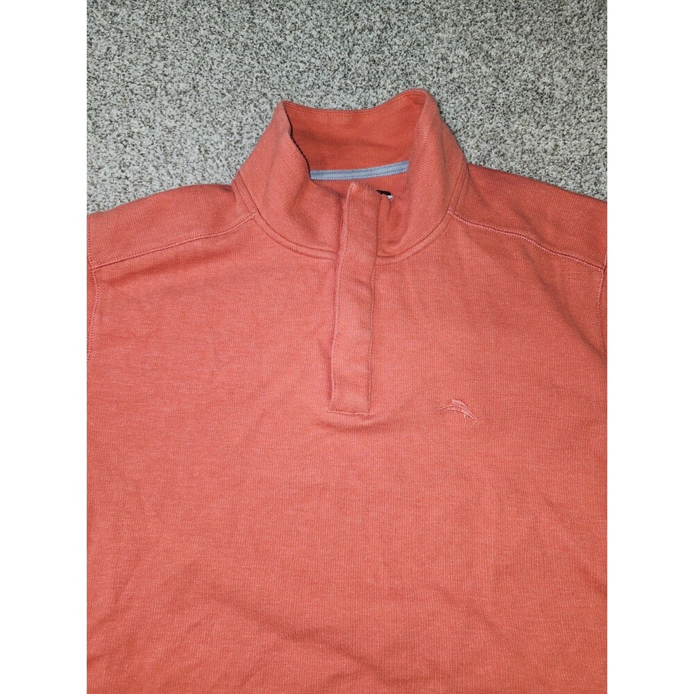 Tommy Bahama Sweatshirt Adult Large 1/4 Zip‎ Relax Marlin Fish Sweater Mens - Picture 4 of 12